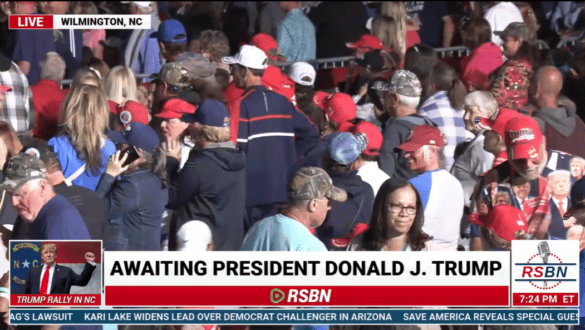 WATCH LIVE: Trump Save America Rally In Wilmington, NC Breaking Digest