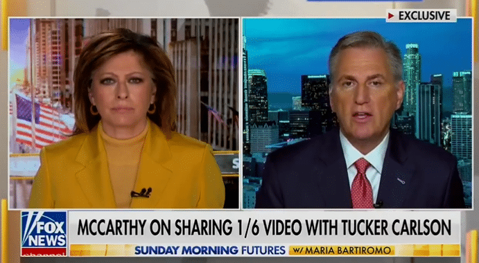 McCarthy Says He Will Give January 6 Footage to All News Outlets ...