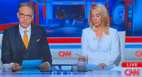 CNN Anchor Dana Bash Appears to Use Hand Signals for Joe Biden During ...